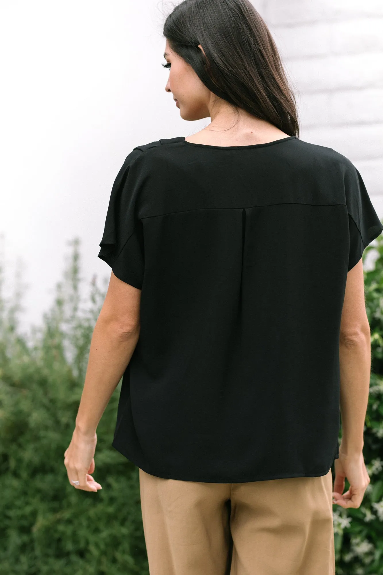 Rhode V-Neck Blouse sold by Morning Lavender product image thumbnail 4