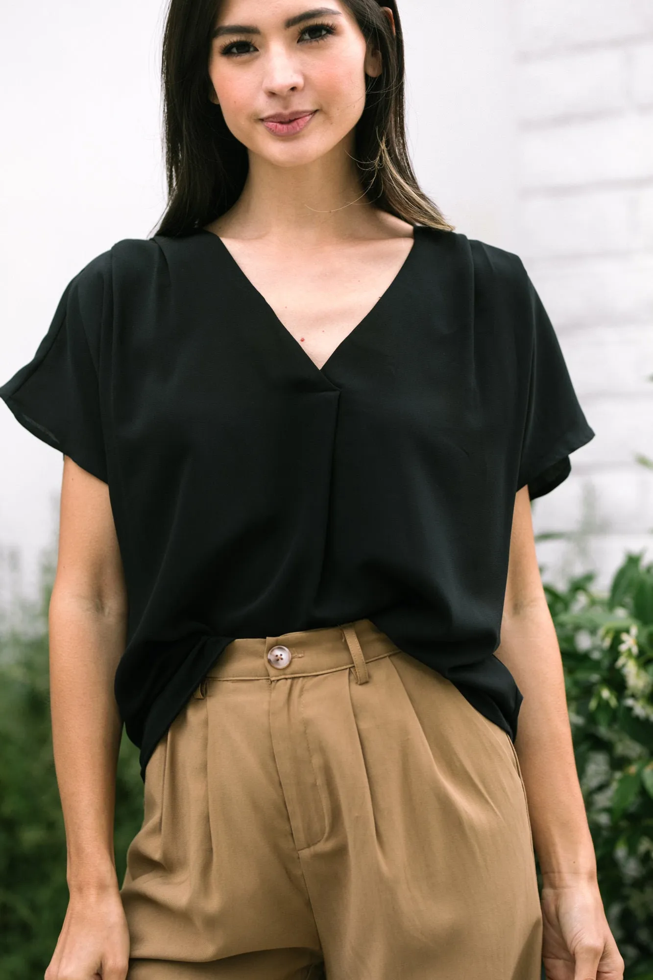 Rhode V-Neck Blouse sold by Morning Lavender product image thumbnail 5