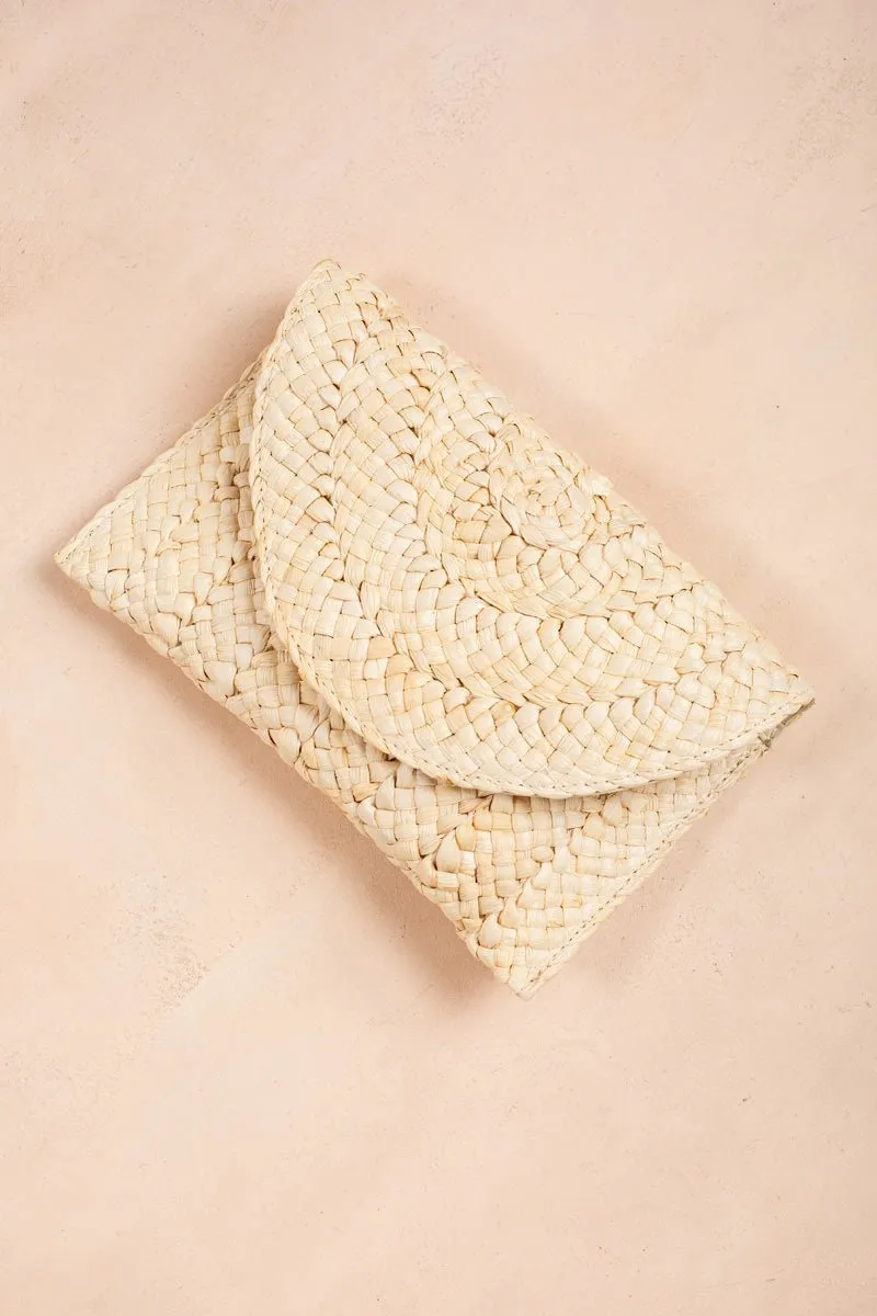 Remi Straw Clutch sold by Morning Lavender product image thumbnail 5