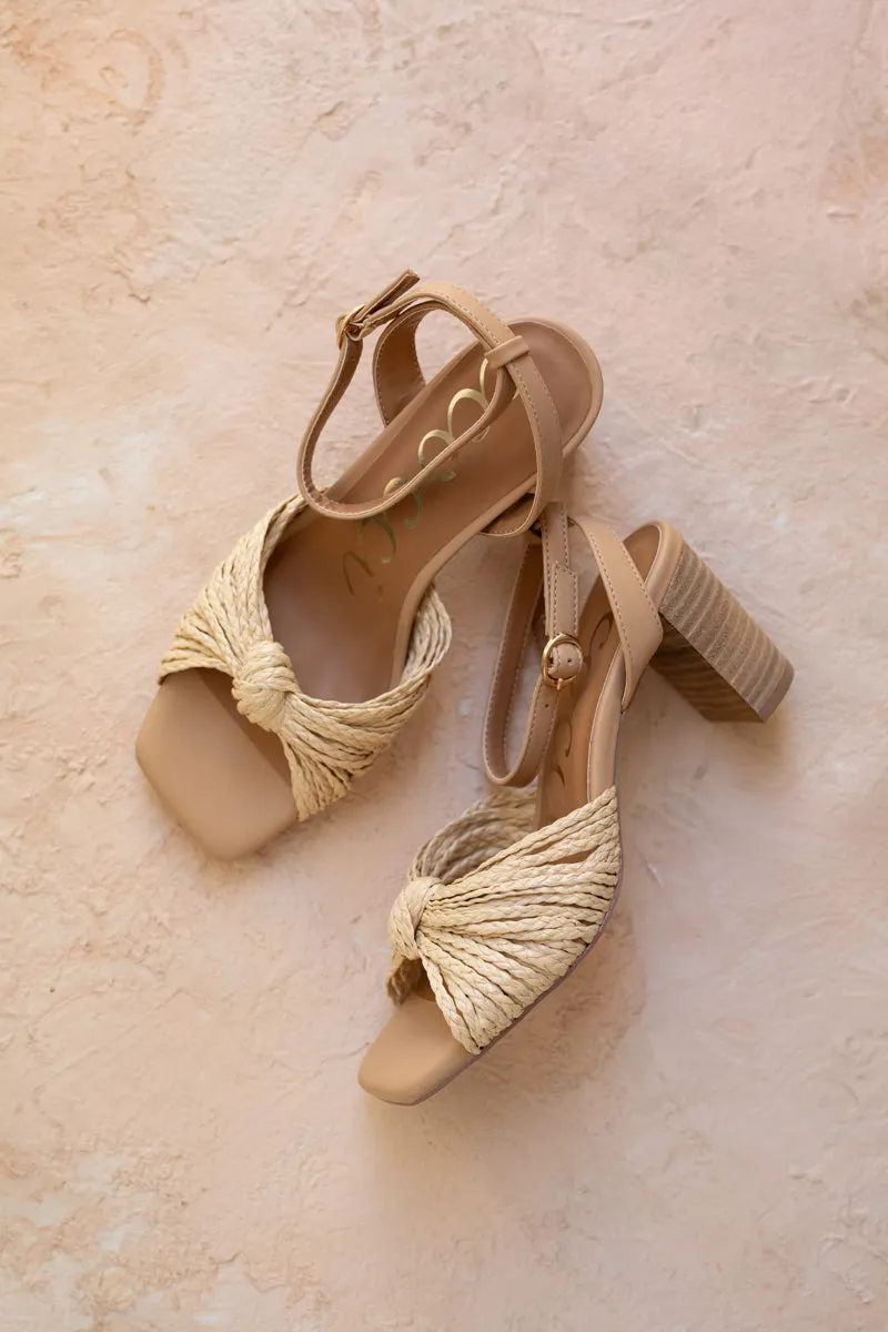 Joyce Knotted Sandal Heels sold by Morning Lavender product image thumbnail 4