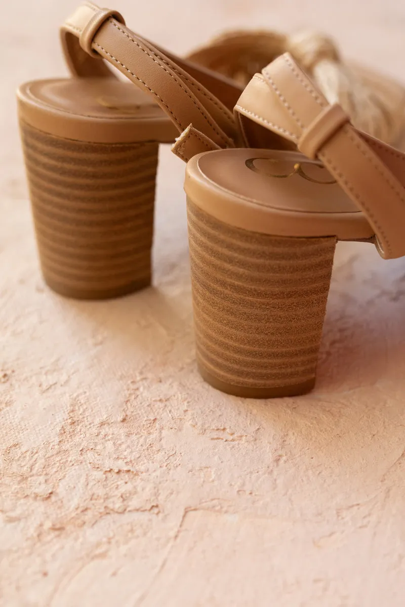Joyce Knotted Sandal Heels sold by Morning Lavender product image thumbnail 5