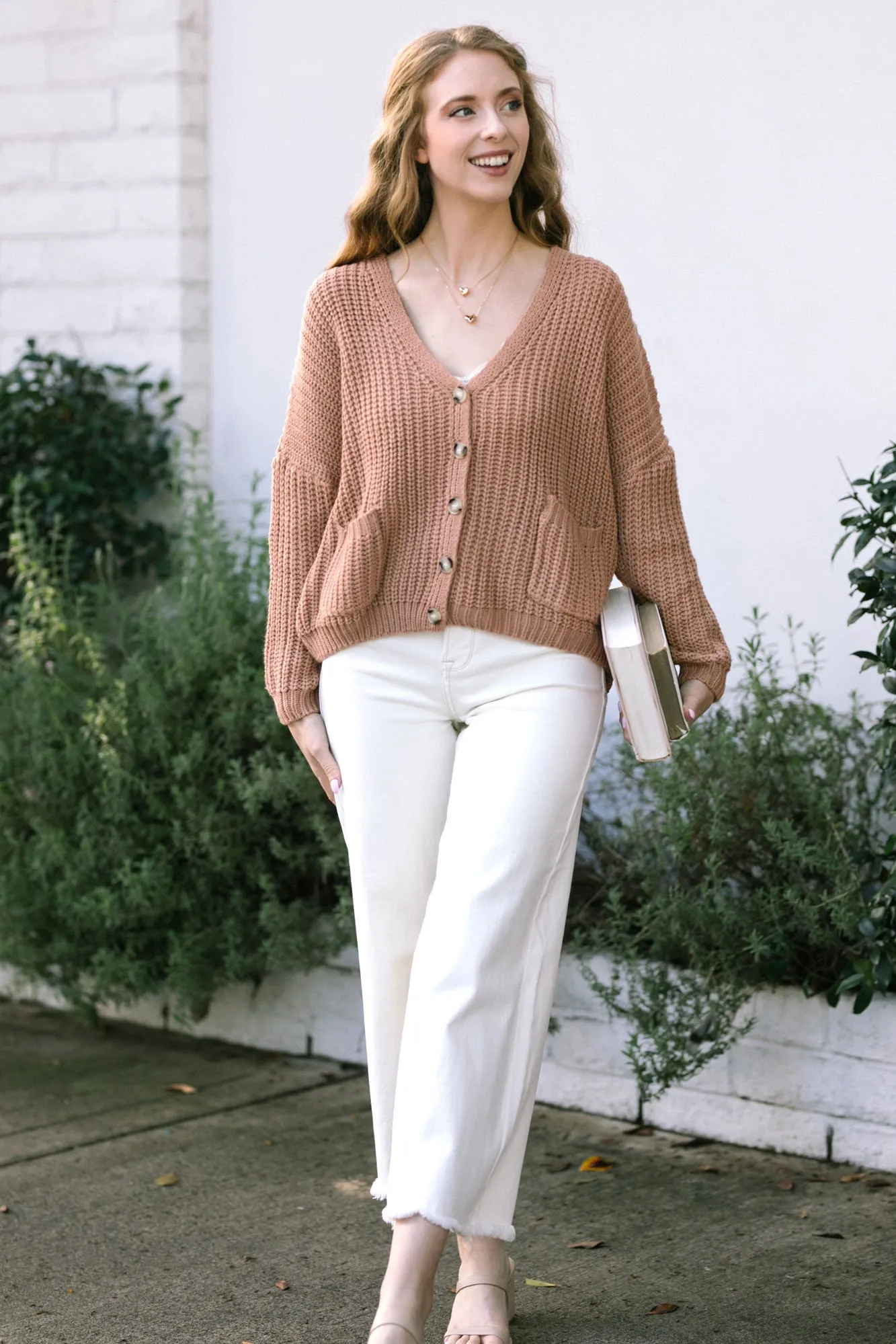 Constance Knit Pocket Cardigan sold by Morning Lavender