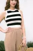 Yaritza Striped Knit Tank sold by Morning Lavender
