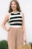 Yaritza Striped Knit Tank sold by Morning Lavender