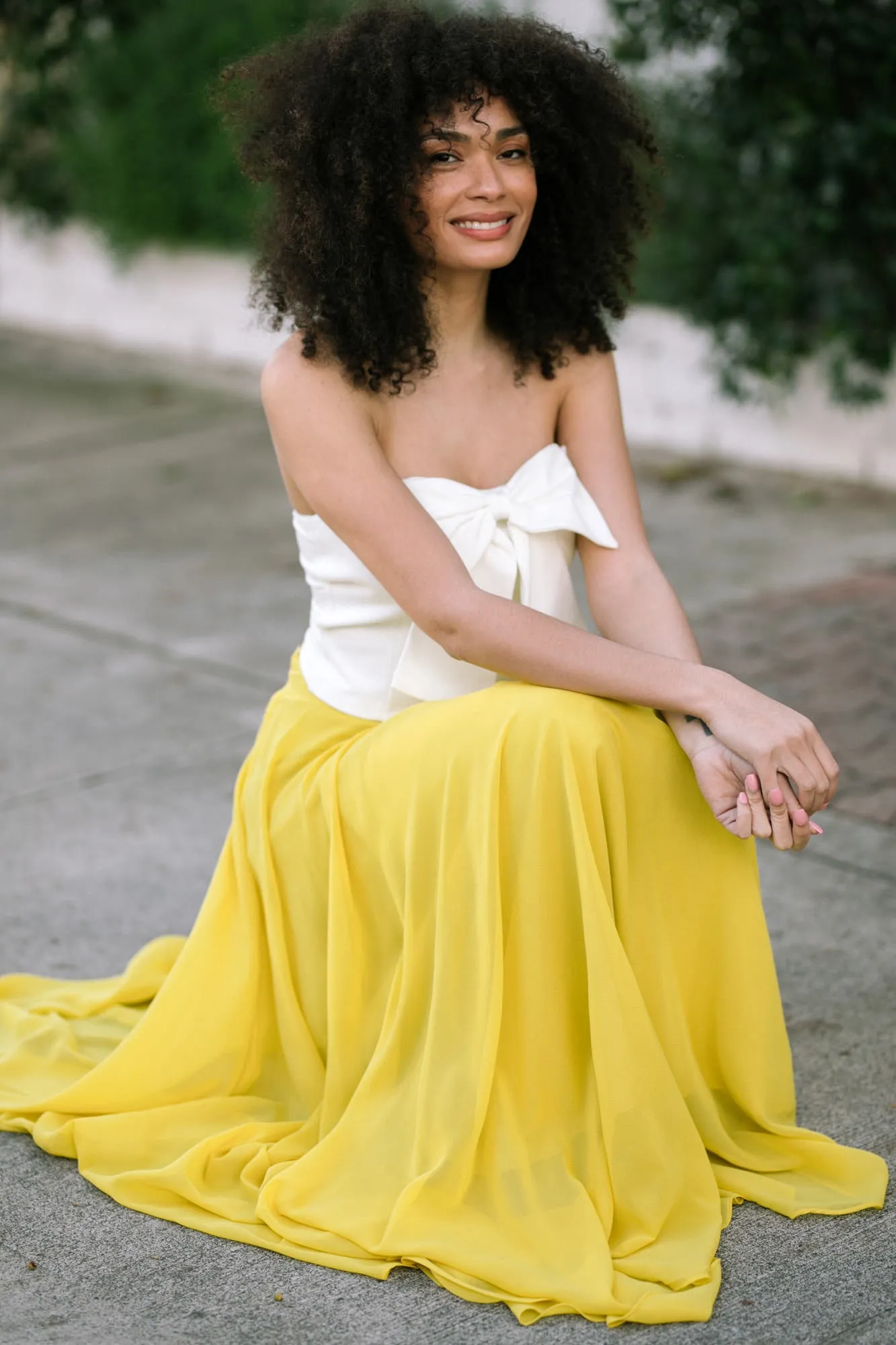 Helene Bow Tube Top sold by Morning Lavender product image thumbnail 4