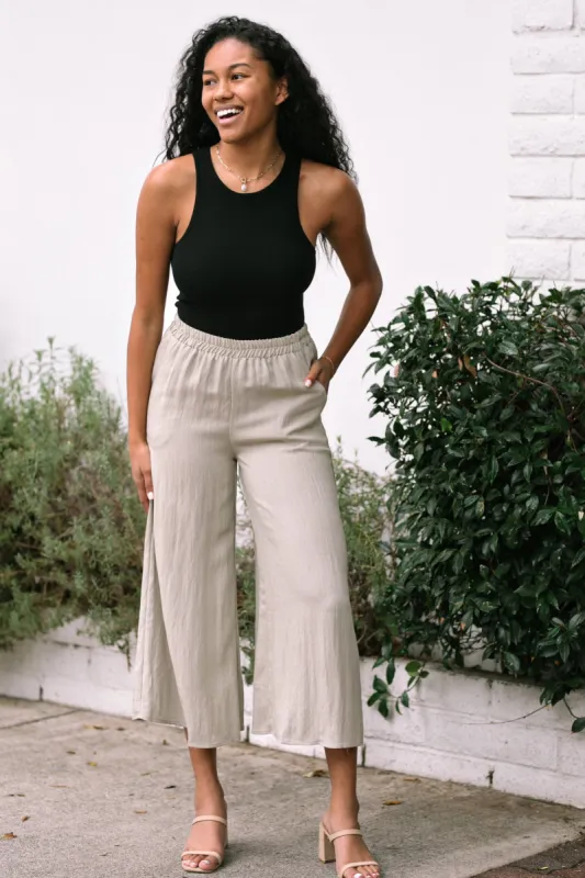 Charlie Wide Leg Pants sold by Morning Lavender