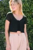Luca Sheer Cropped Top Set sold by Morning Lavender