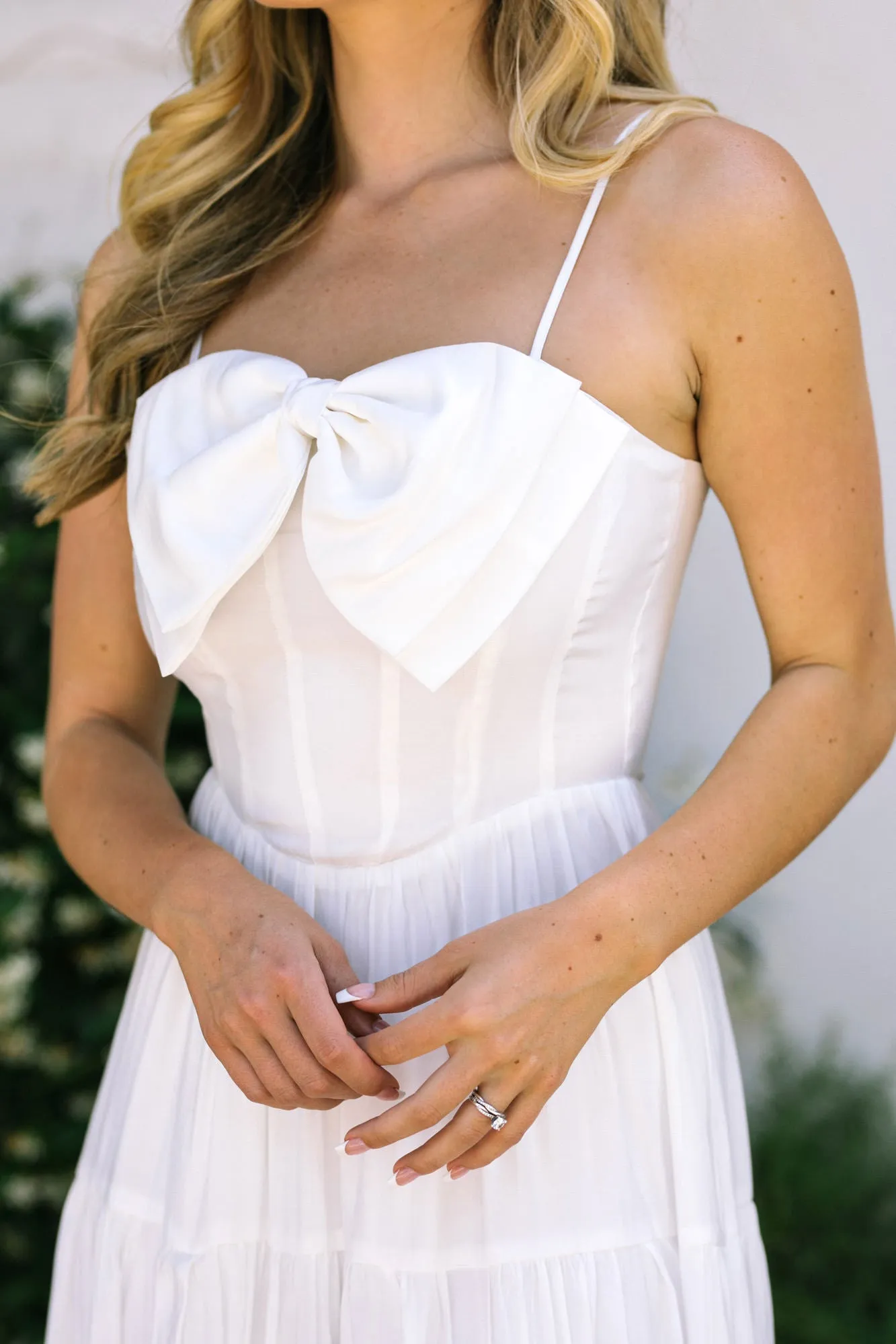 Janelle Corset Bow Dress sold by Morning Lavender product image thumbnail 2