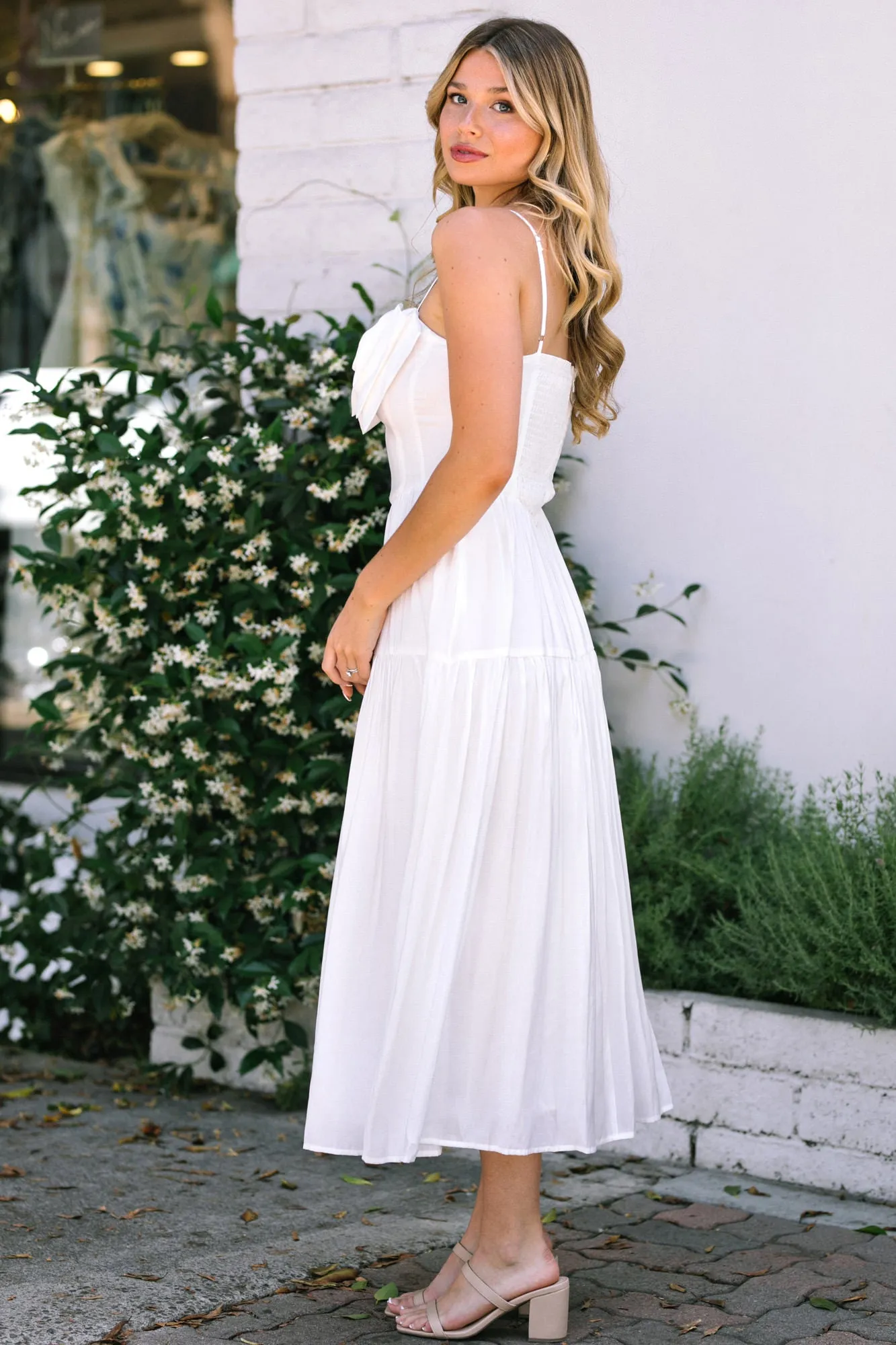 Janelle Corset Bow Dress sold by Morning Lavender product image thumbnail 4