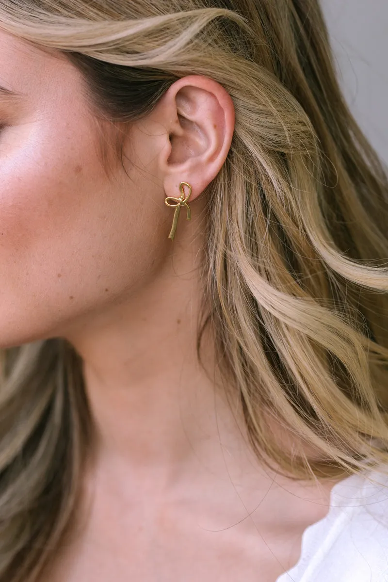 Eliza Bow Earrings sold by Morning Lavender product image thumbnail 2