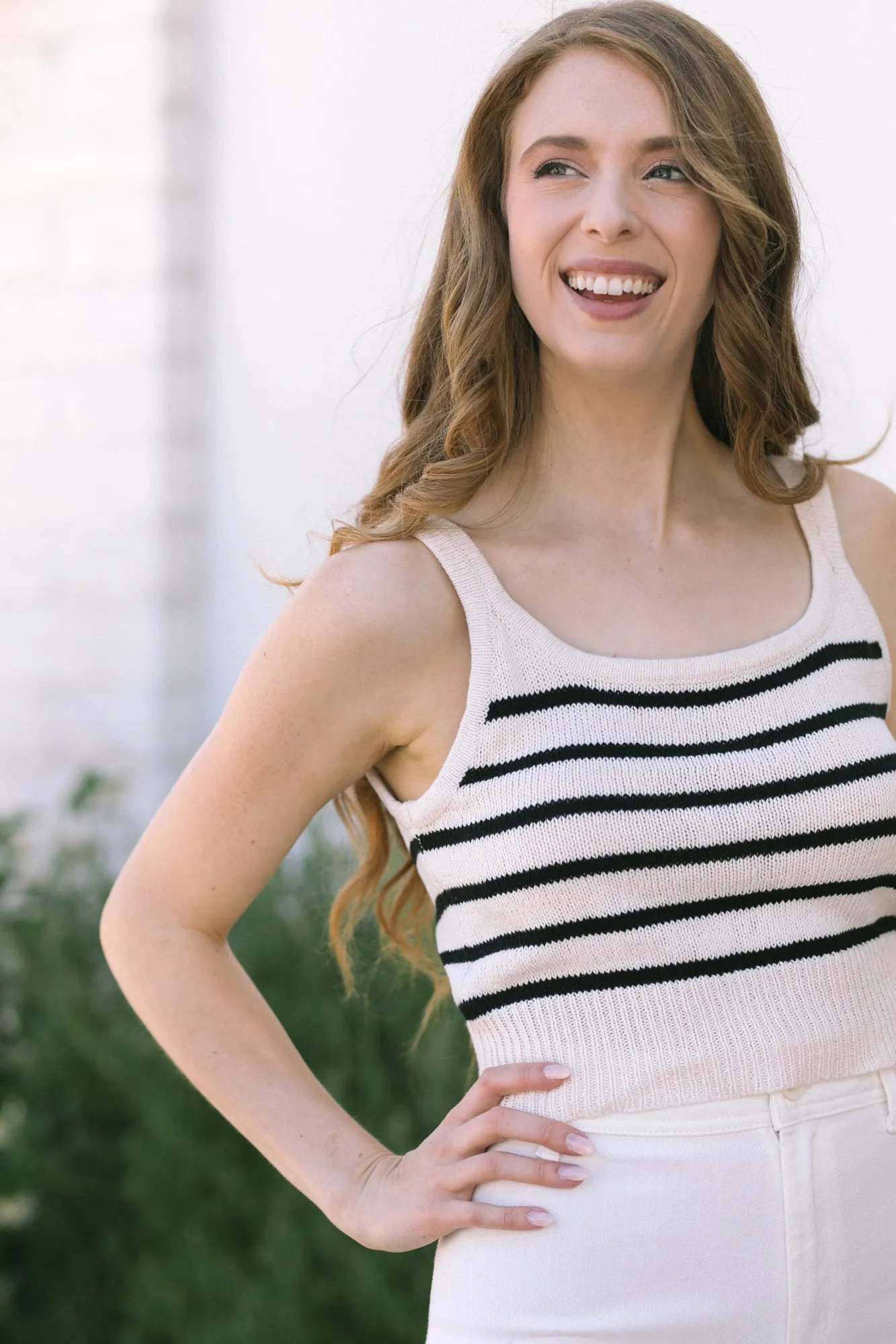 Julien Striped Knit Tank sold by Morning Lavender product image thumbnail 4