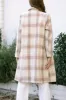 Joan Plaid Double Breasted Coat sold by Morning Lavender