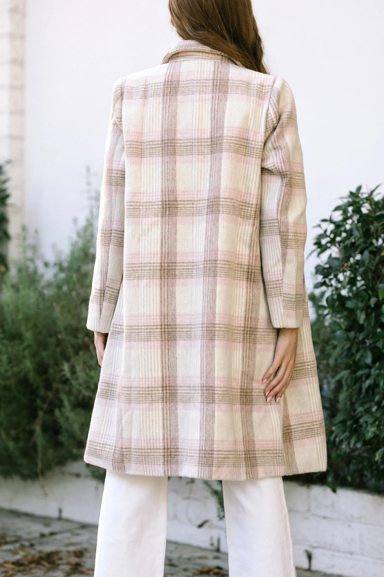 Joan Plaid Double Breasted Coat sold by Morning Lavender product image thumbnail 4