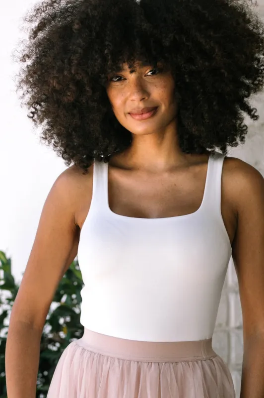 Alexia Square Neck Bodysuit sold by Morning Lavender