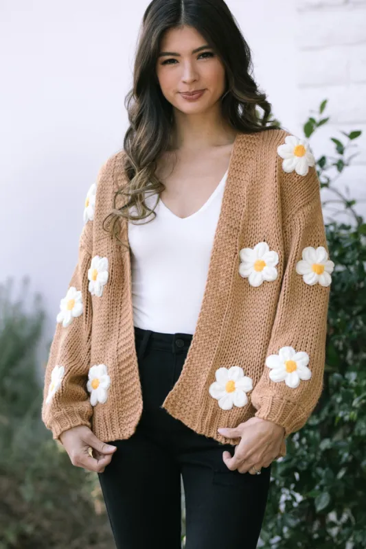 Juliet Floral Knit Cardigan sold by Morning Lavender