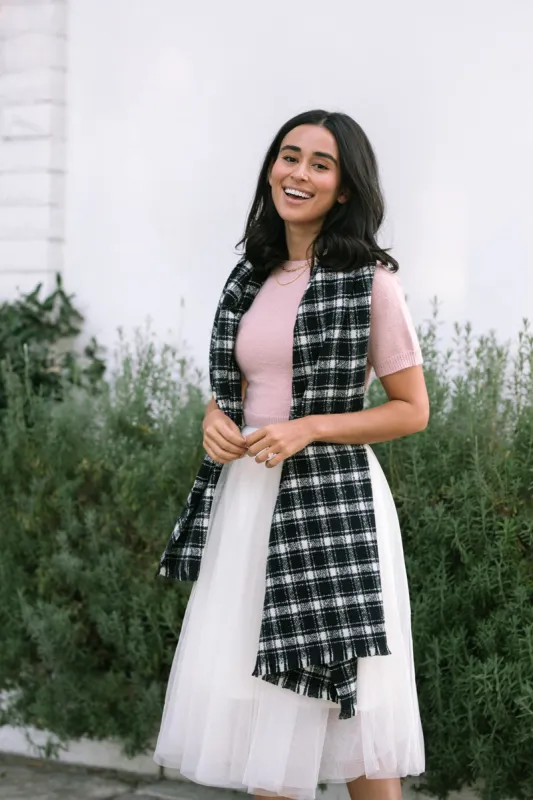 Layla Plaid Scarf sold by Morning Lavender