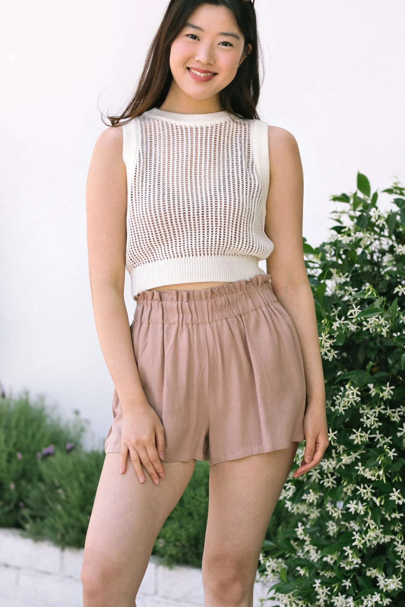 Kaia Sheer Knit Tank sold by Morning Lavender product image thumbnail 2