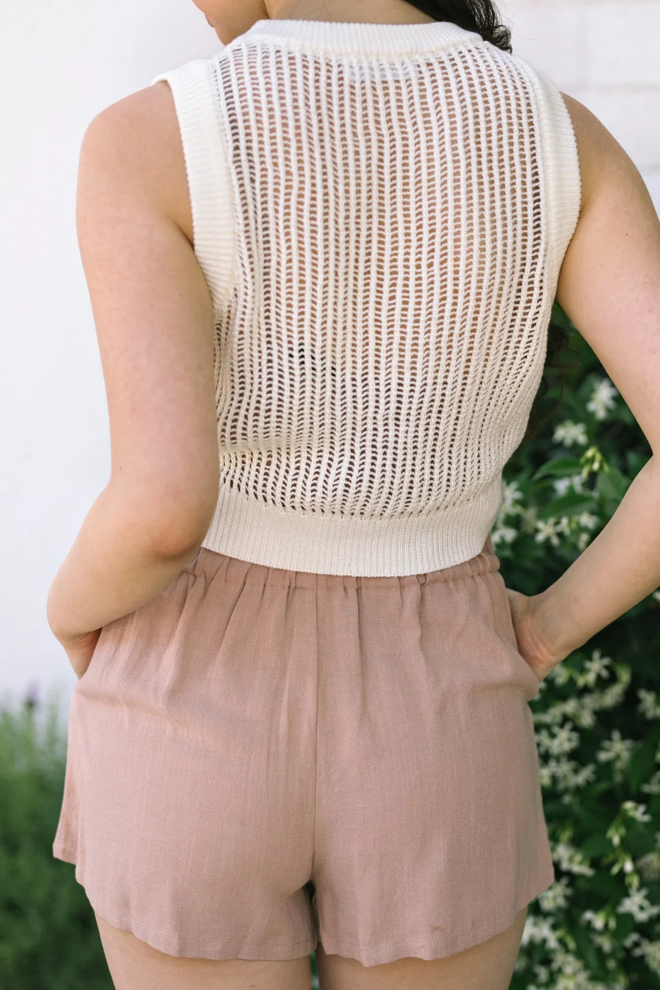 Kaia Sheer Knit Tank sold by Morning Lavender product image thumbnail 3