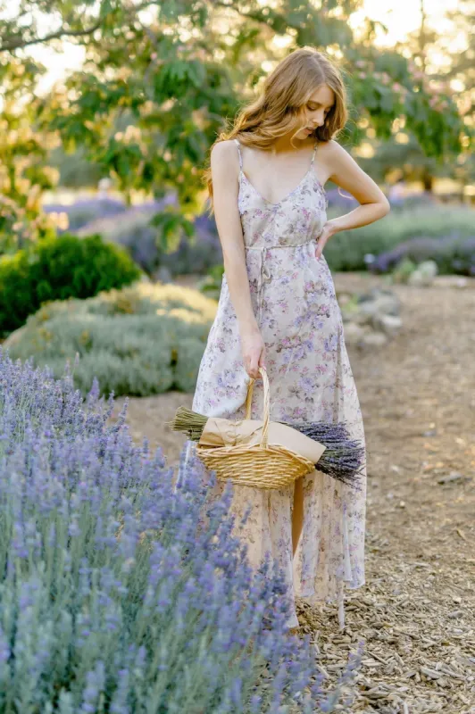 Phoebe V-Neck Maxi Dress sold by Morning Lavender