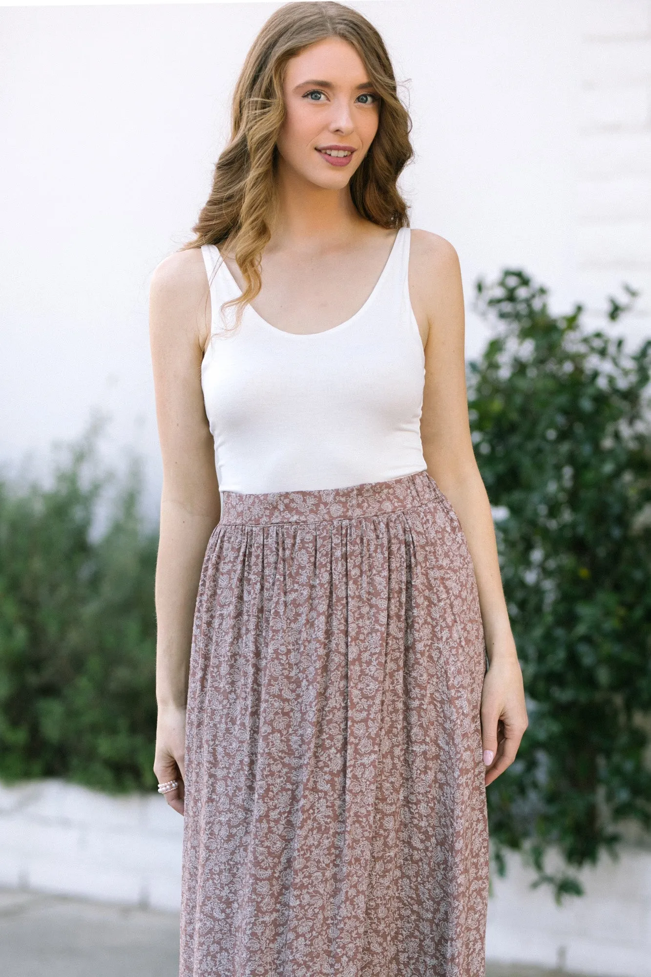 Ronda Scoop Neck Tank sold by Morning Lavender