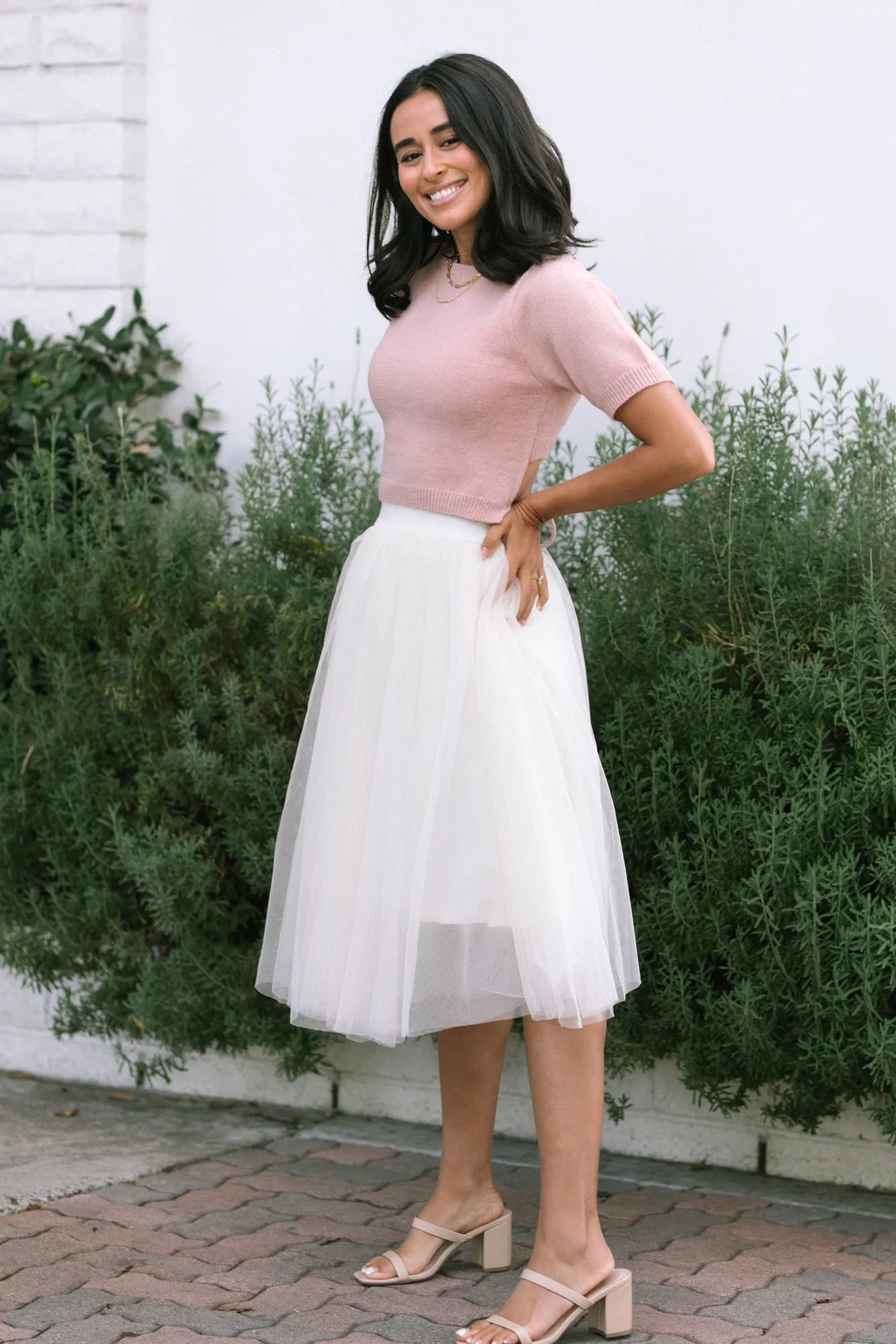 Reba Open Back Sweater Tee sold by Morning Lavender product image thumbnail 4