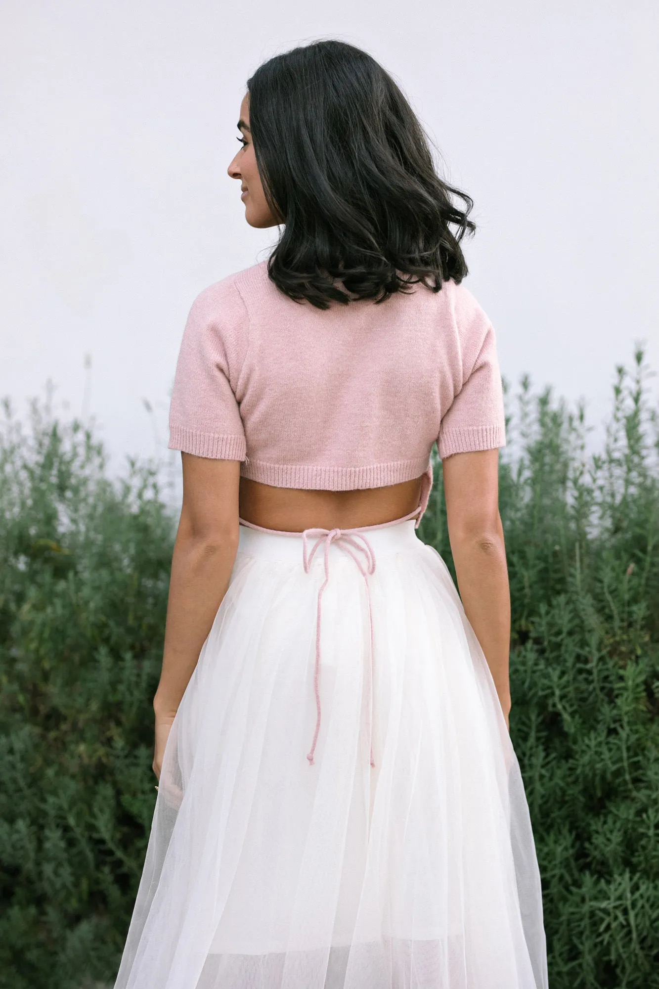 Reba Open Back Sweater Tee sold by Morning Lavender product image thumbnail 3