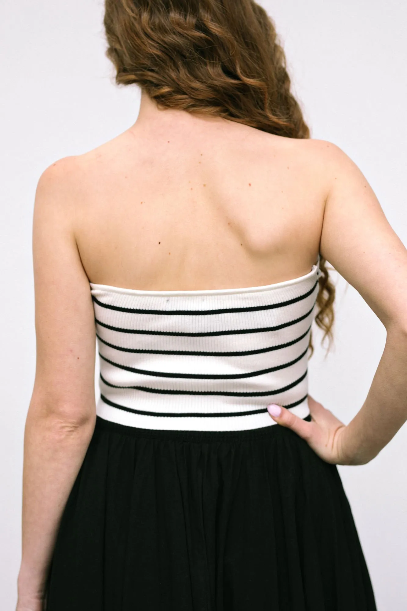 Jackie Strapless Knit Top sold by Morning Lavender product image thumbnail 3