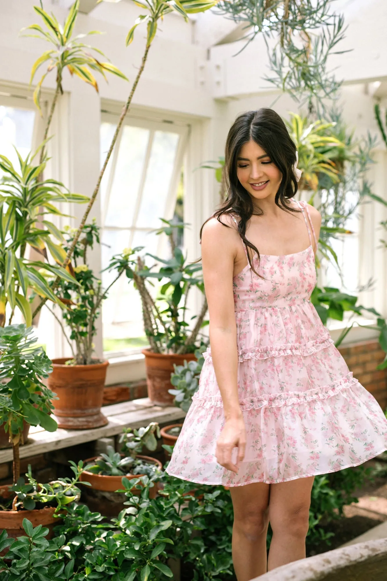 Francesca Tiered Mini Dress sold by Morning Lavender product image thumbnail 5