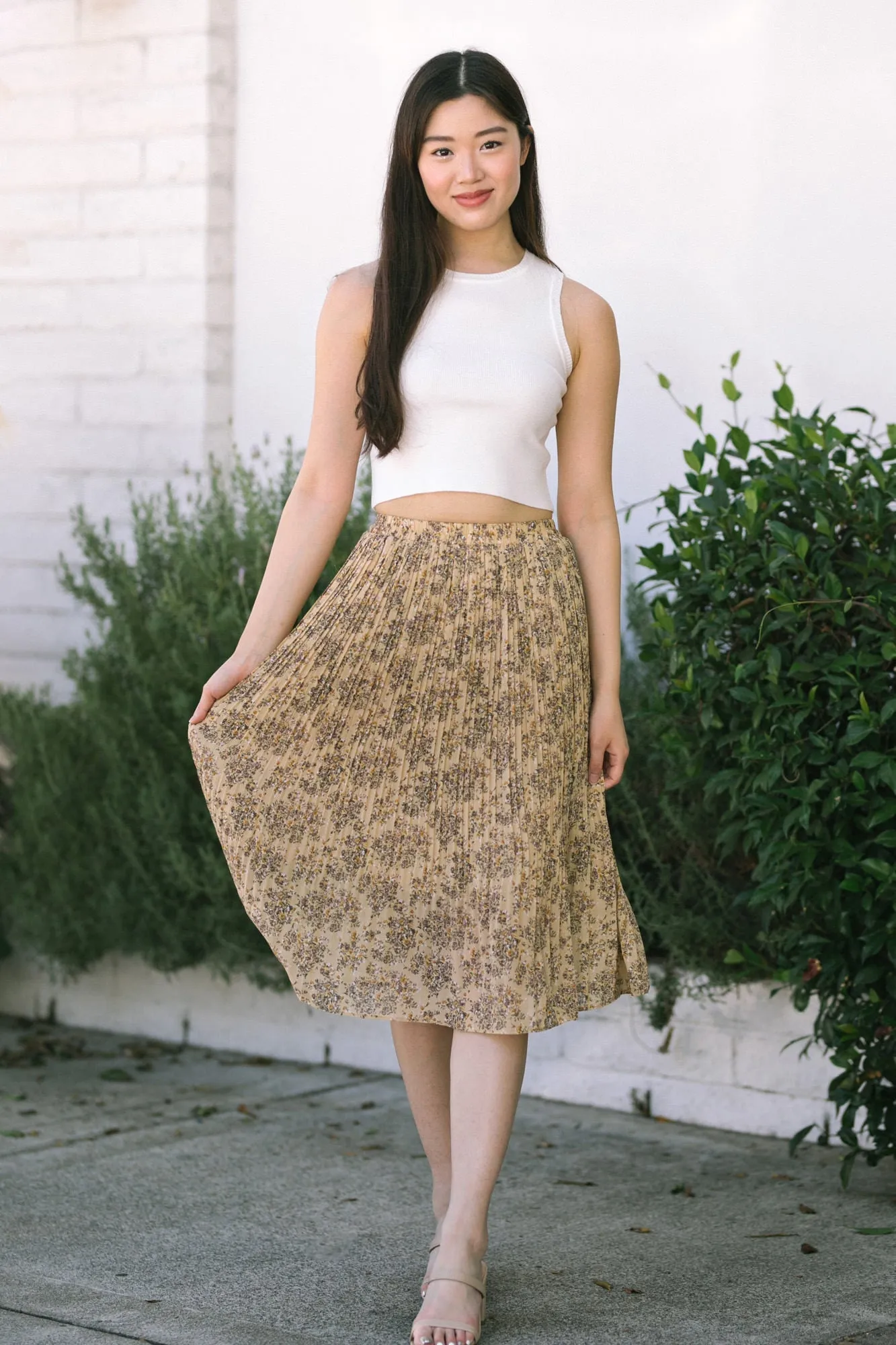 Judy Sleeveless Knit Tank sold by Morning Lavender