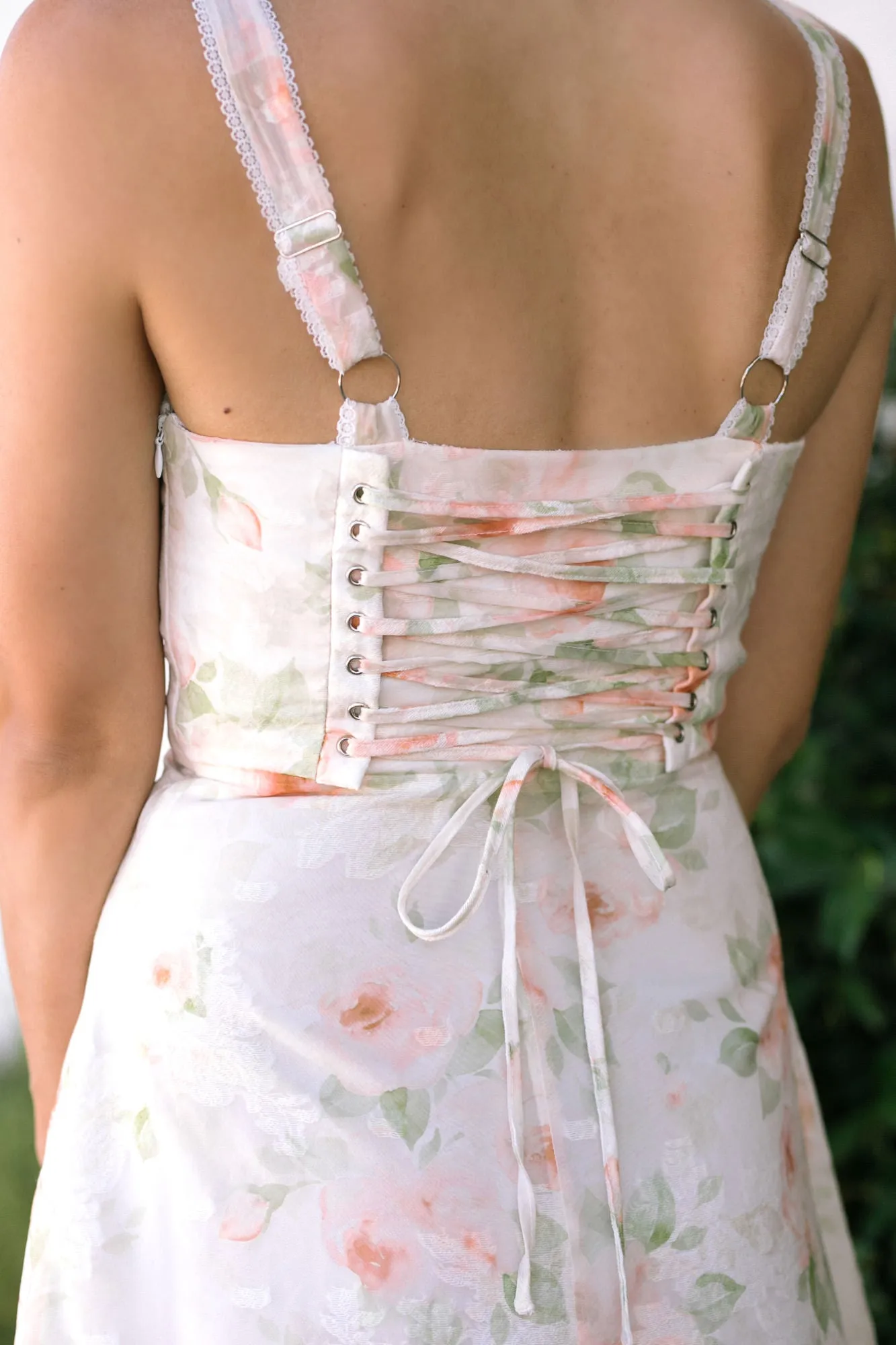 Amanda Sweetheart Floral Dress sold by Morning Lavender product image thumbnail 4