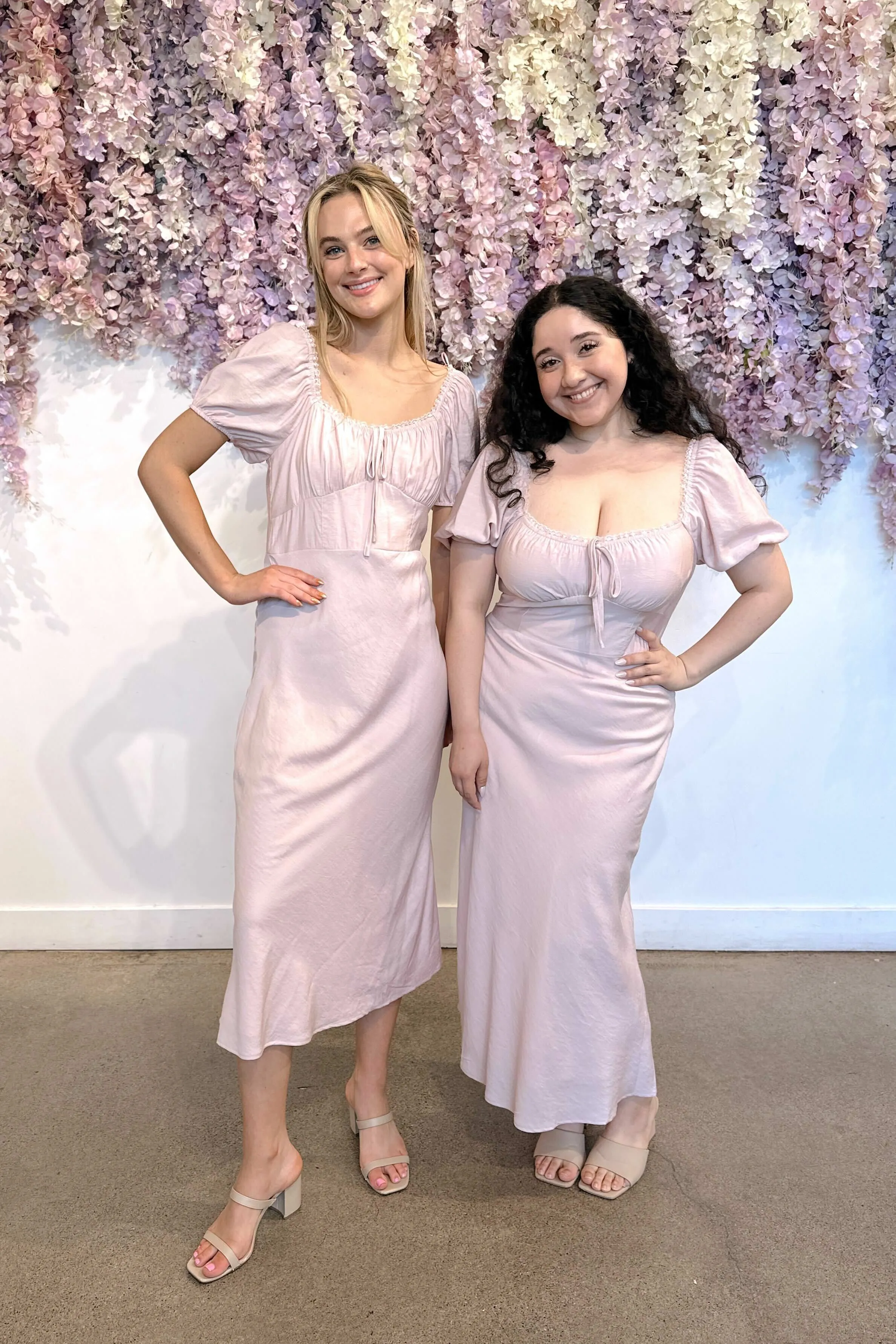 Linda Puff Sleeve Midi Dress sold by Morning Lavender product image thumbnail 2