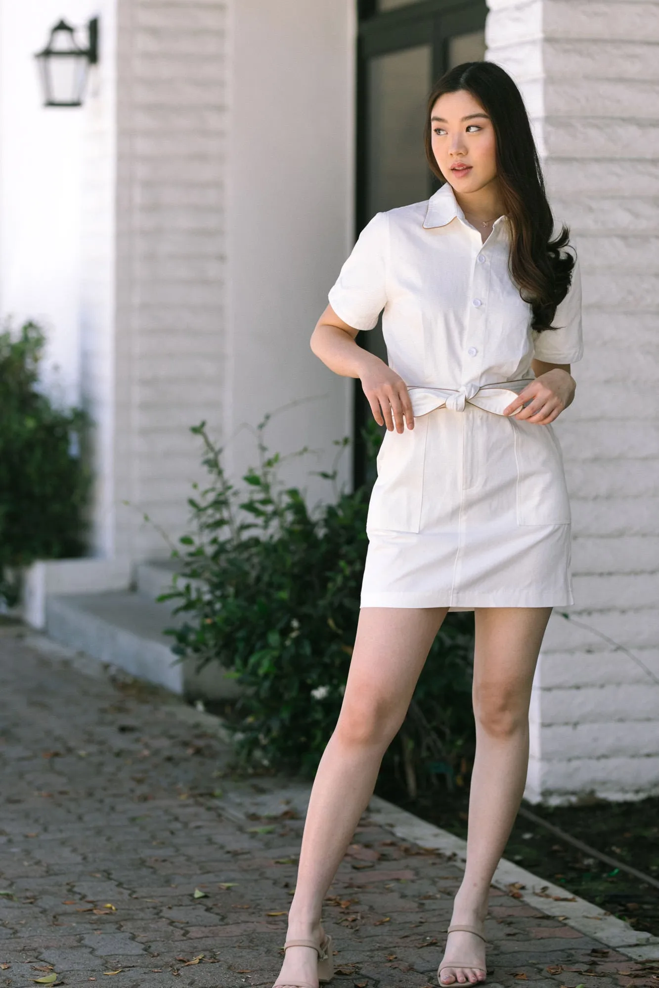 Louise Contrast Mini Dress sold by Morning Lavender product image thumbnail 2