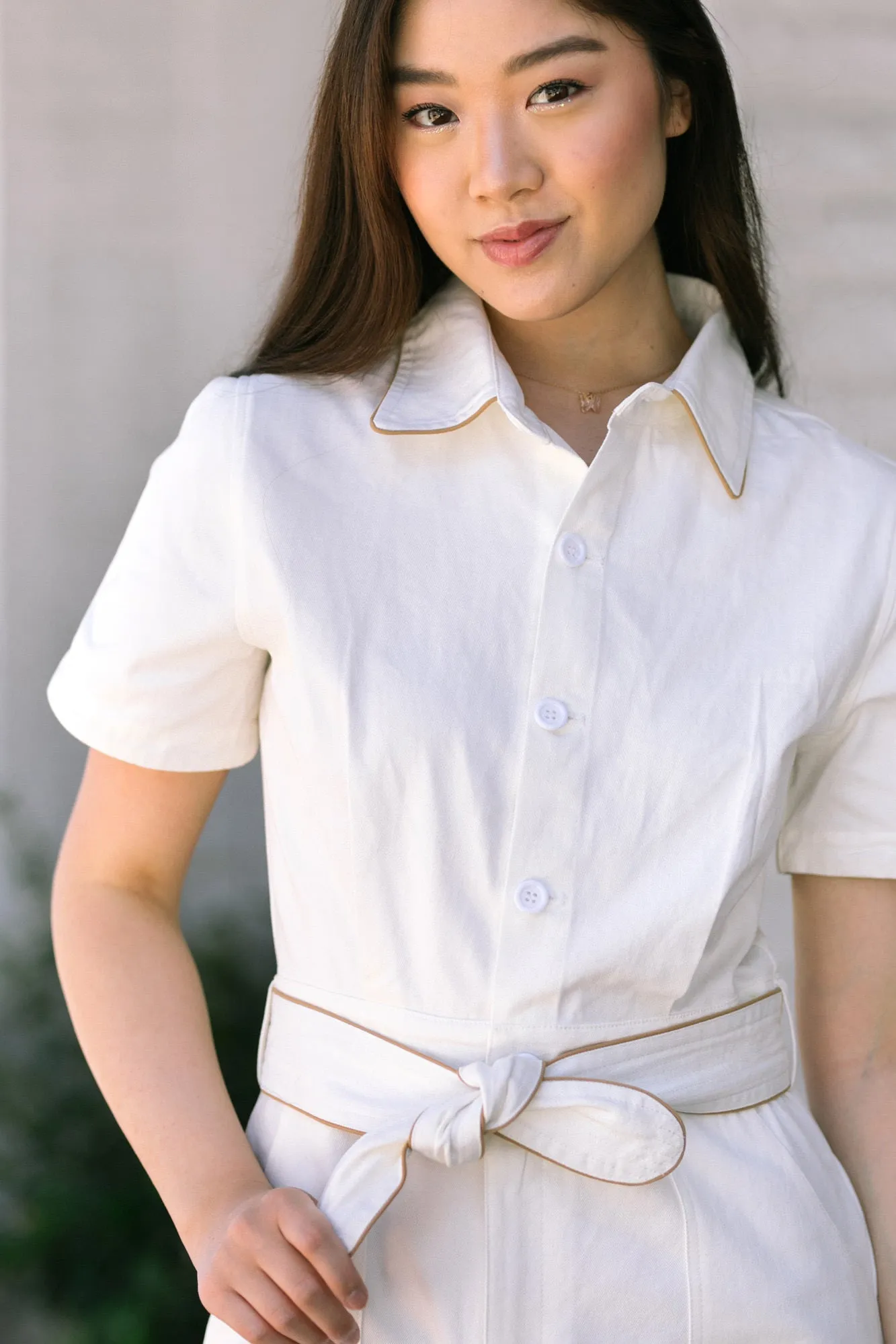 Louise Contrast Mini Dress sold by Morning Lavender product image thumbnail 5