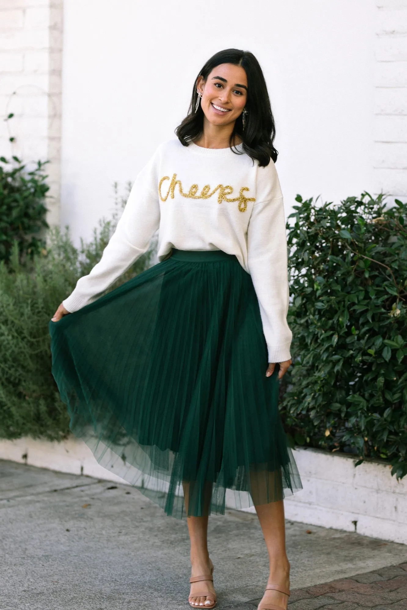 Candice Cheers Knit Sweater sold by Morning Lavender product image thumbnail 5