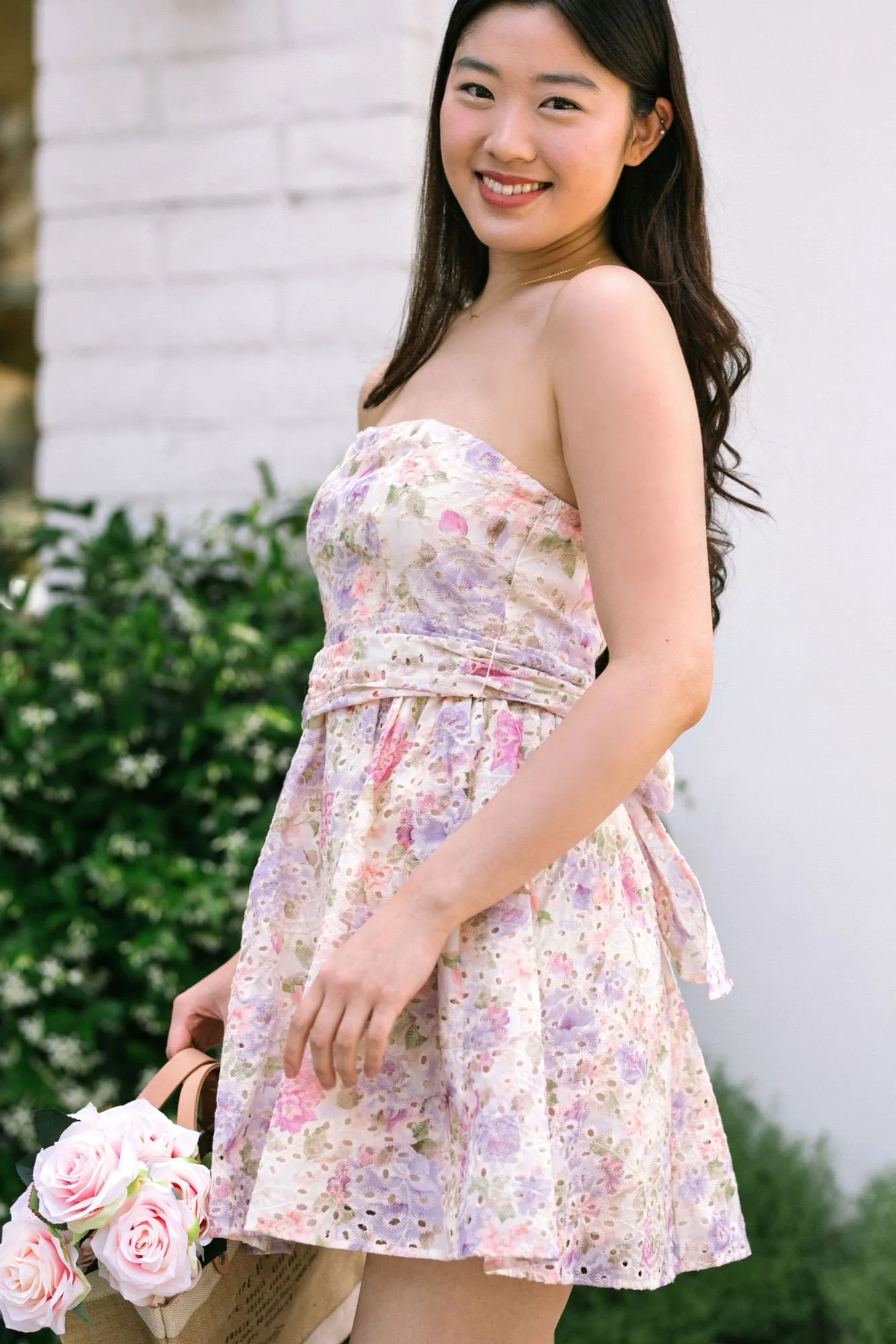 Samantha Strapless Mini Dress sold by Morning Lavender product image thumbnail 2