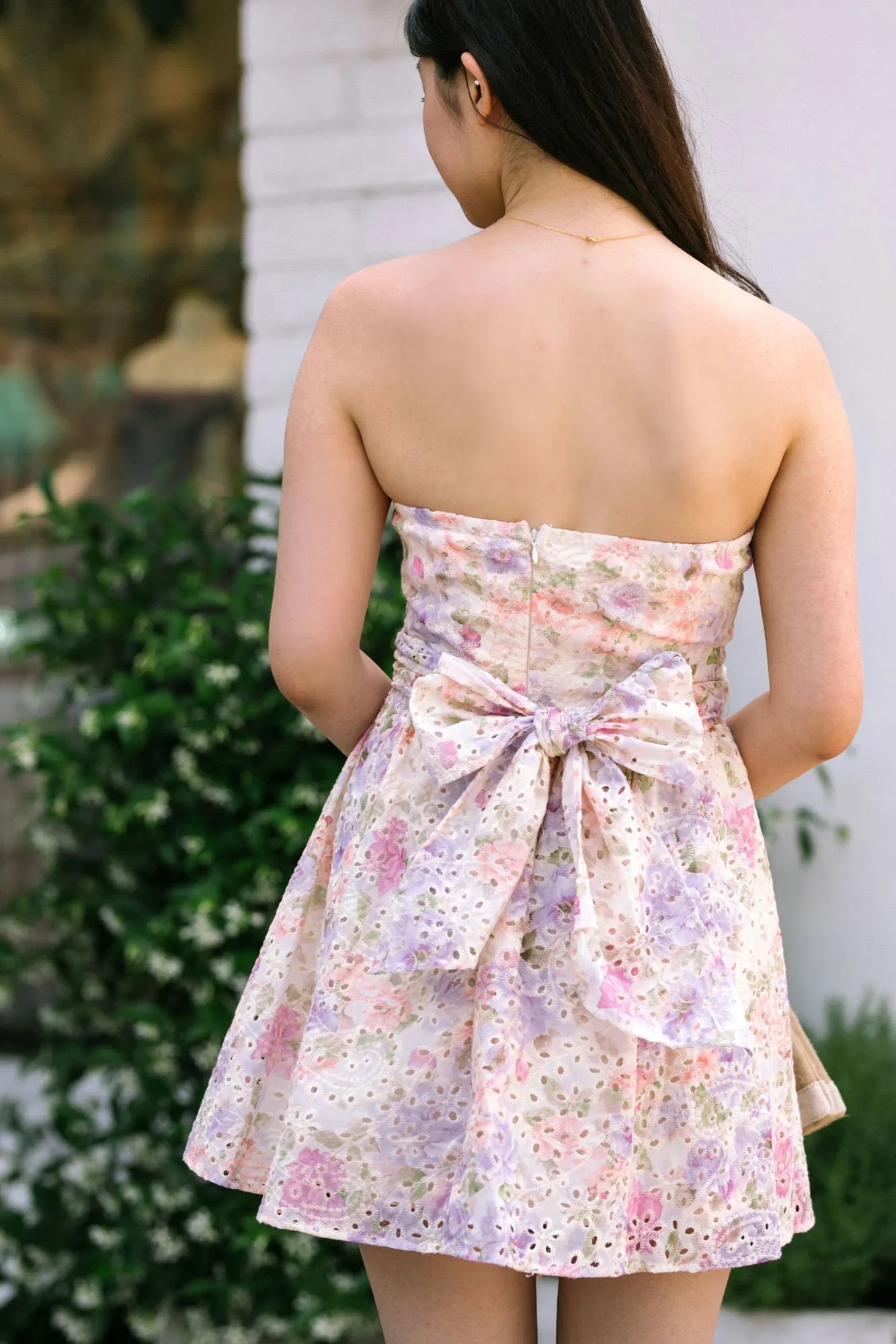 Samantha Strapless Mini Dress sold by Morning Lavender product image thumbnail 3