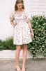 Darlene Puff Sleeve Mini Dress sold by Morning Lavender