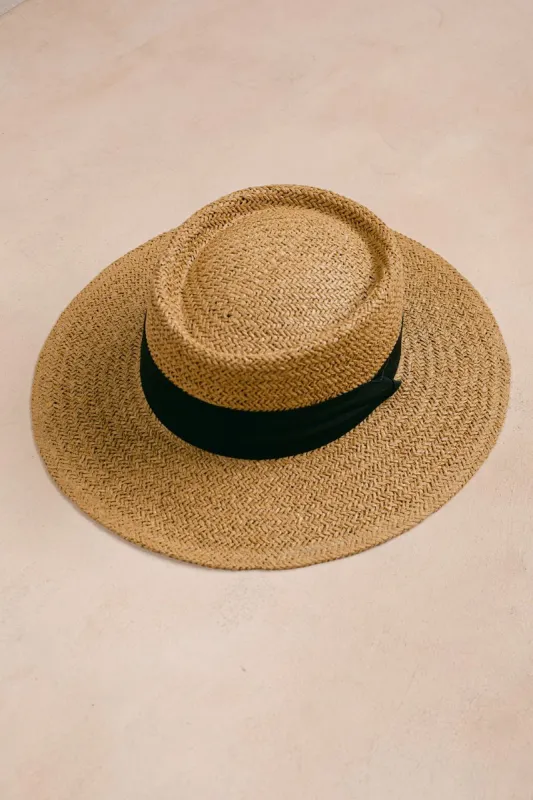 Mila Straw Hat sold by Morning Lavender