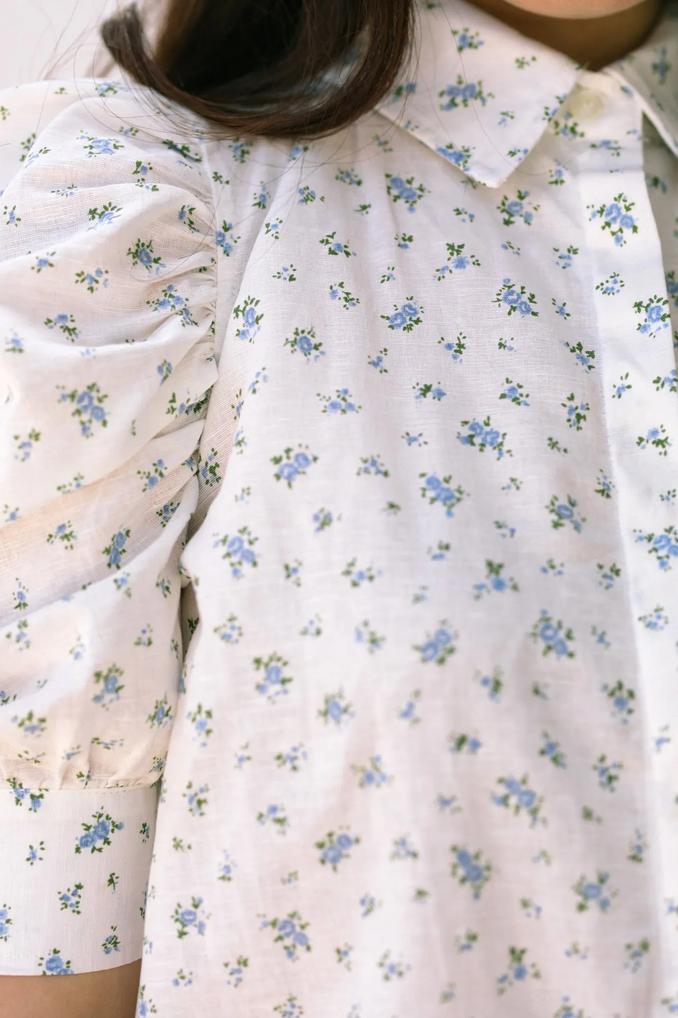 Kris Puff Sleeve Buttoned Top sold by Morning Lavender product image thumbnail 4