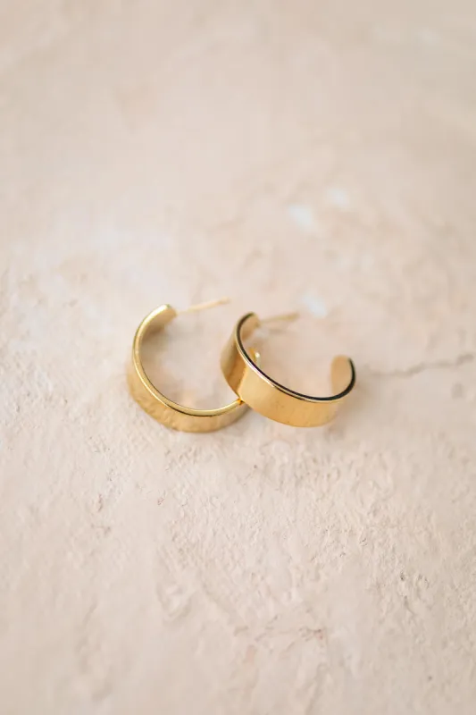 Linda Hoop Earrings sold by Morning Lavender