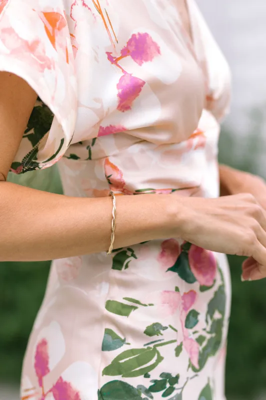 Jodie Twisted Cuff Bracelet sold by Morning Lavender