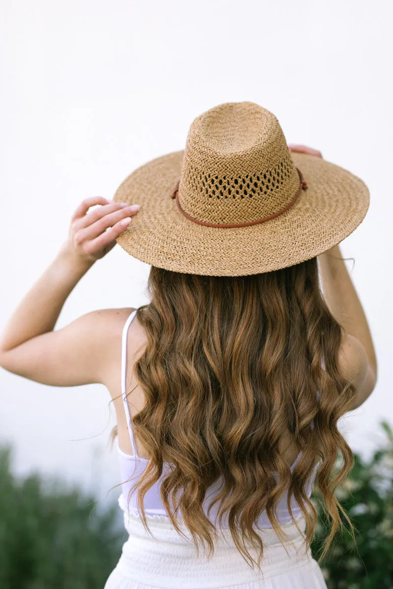 Karla Straw Hat with Stampede Strap sold by Morning Lavender product image thumbnail 3
