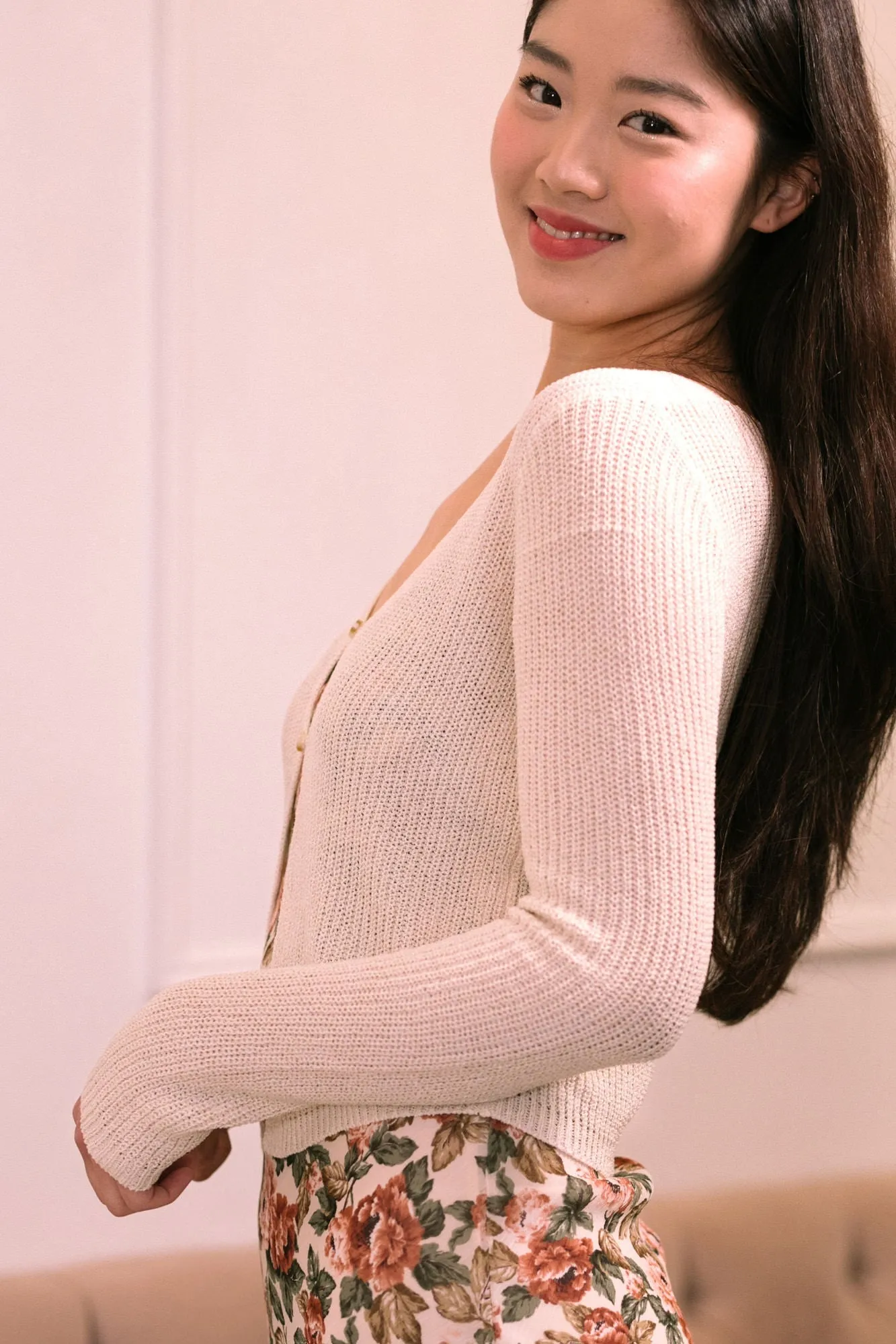 Odalis Sheer Knit Cardigan sold by Morning Lavender product image thumbnail 2