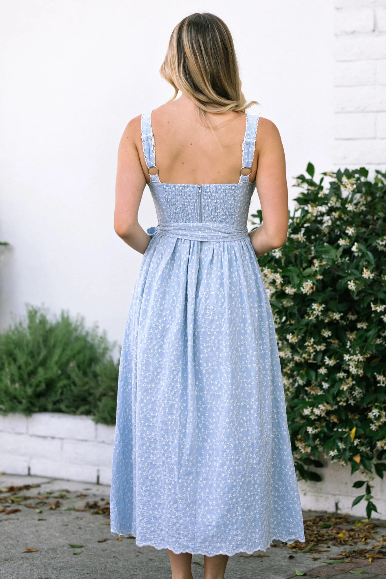 Cassidy Embroidered Corset Dress sold by Morning Lavender product image thumbnail 5