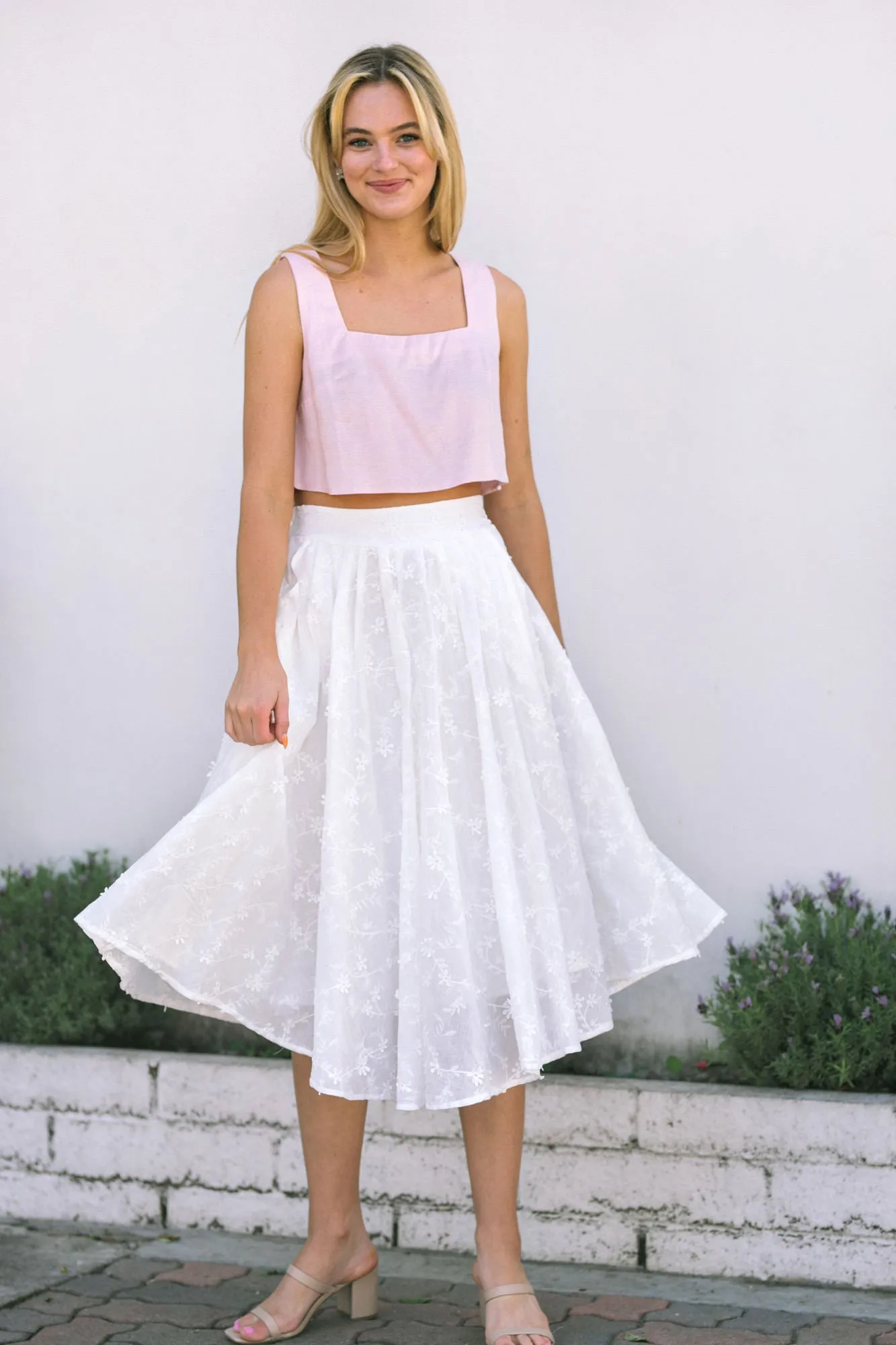 Augustine Floral Midi Skirt sold by Morning Lavender product image thumbnail 3