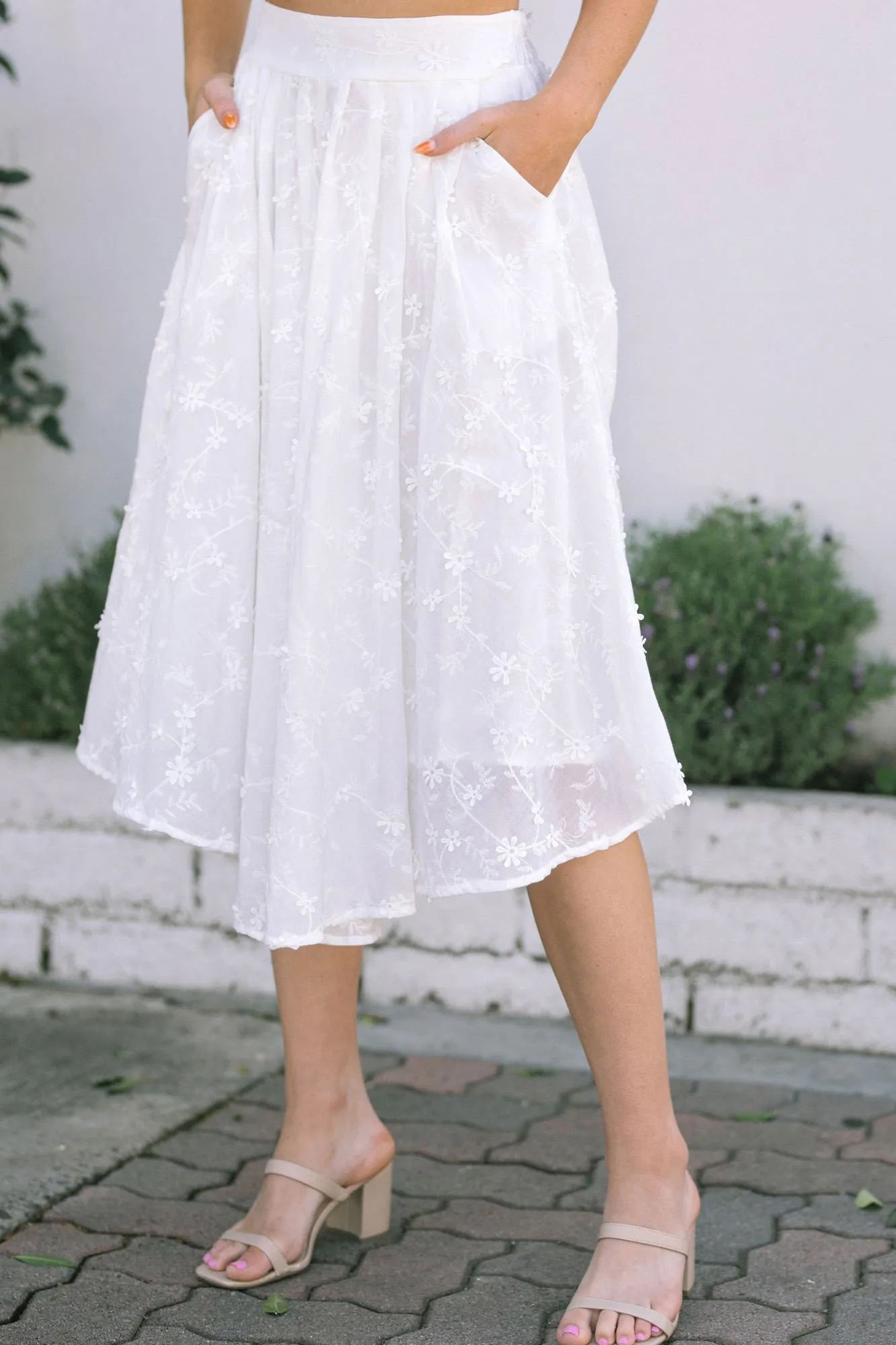 Augustine Floral Midi Skirt sold by Morning Lavender product image thumbnail 4