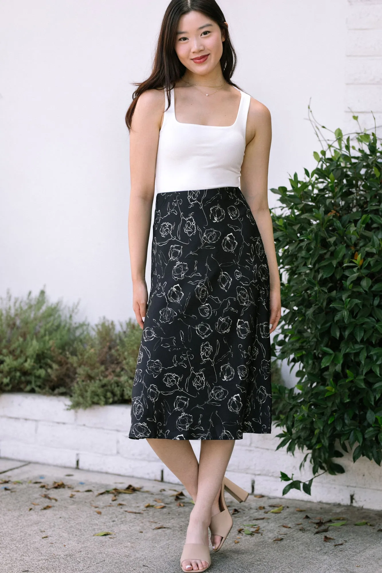 Katrina Floral Midi Skirt sold by Morning Lavender product image thumbnail 2