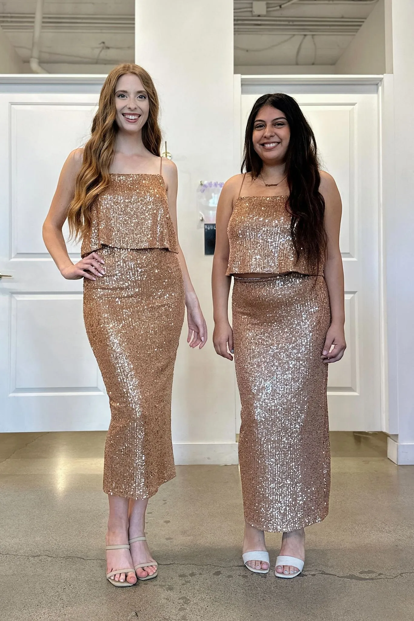 Zoya Sequin Midi Skirt sold by Morning Lavender product image thumbnail 3