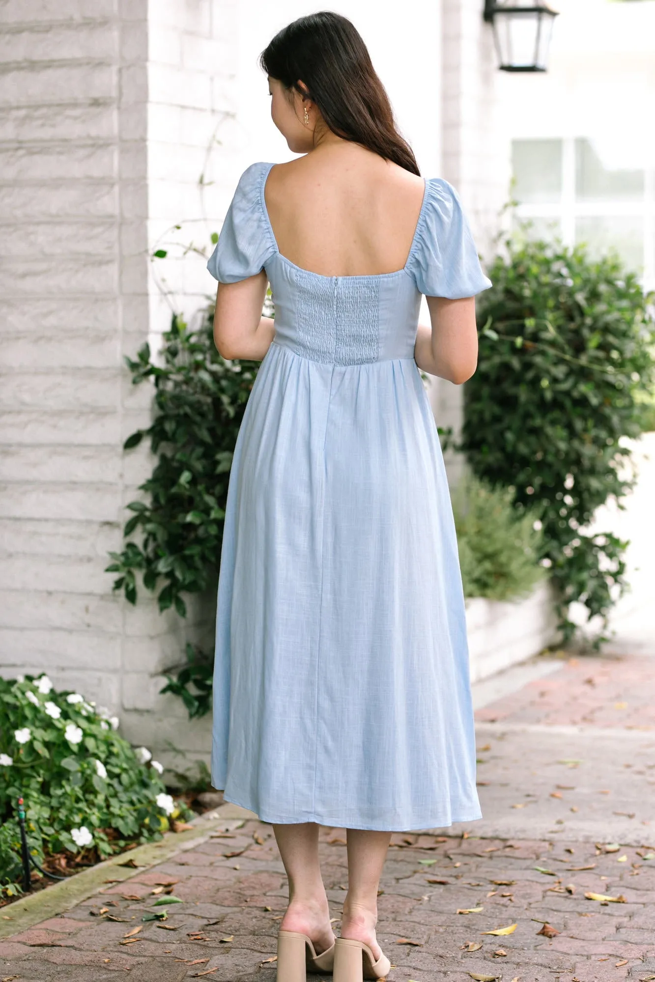 Harmony Puff Sleeve Dress sold by Morning Lavender product image thumbnail 4