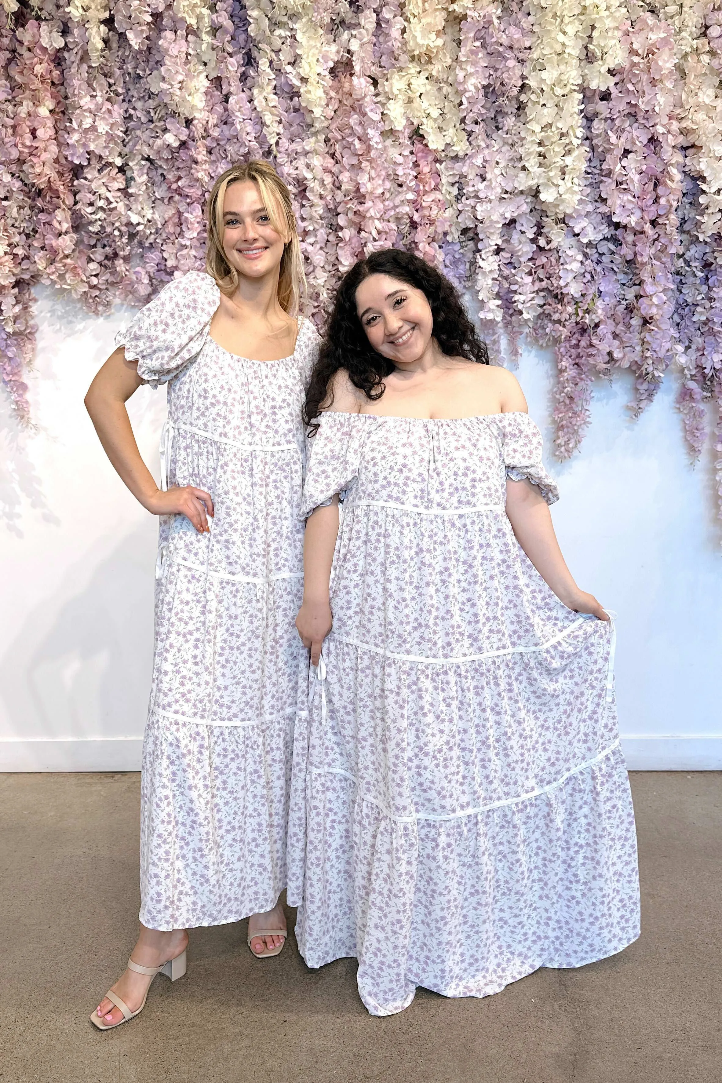 Brittany Bow Tiered Dress sold by Morning Lavender product image thumbnail 3